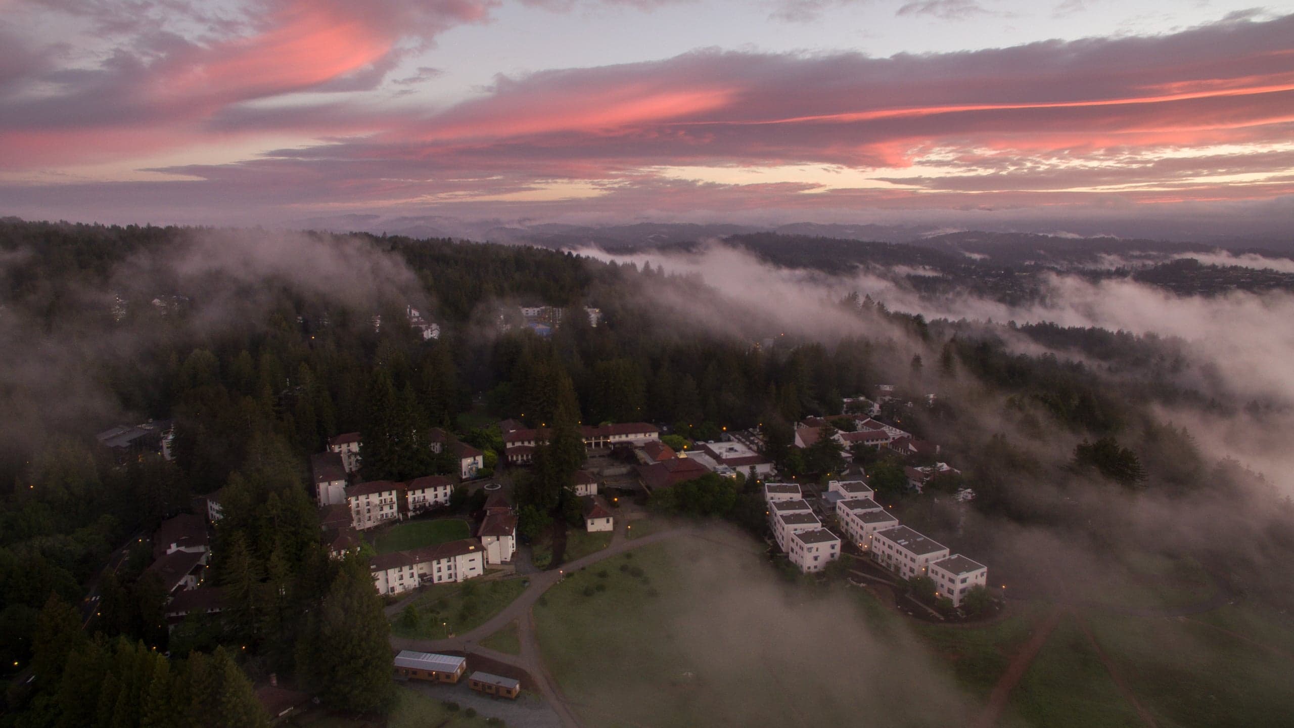 UCSC aerial view